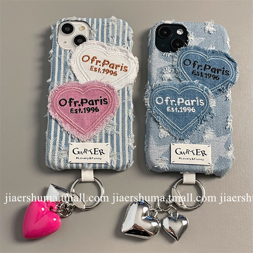 苹果iPhone牛仔布创意手机壳