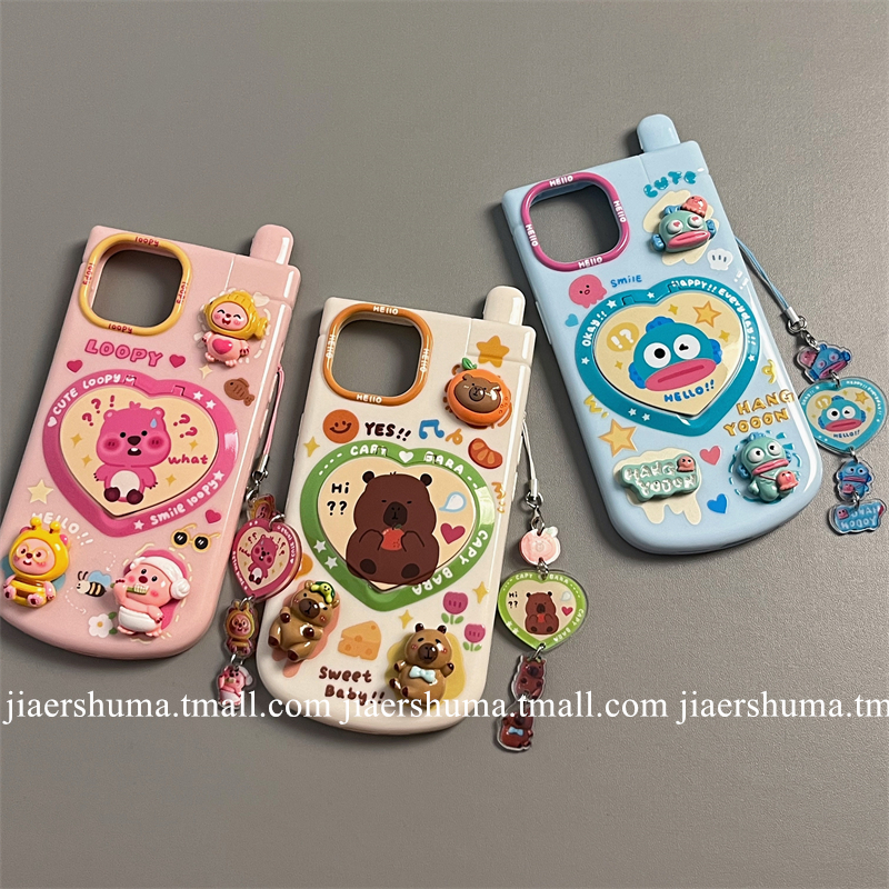 苹果iphone硅胶可爱卡通