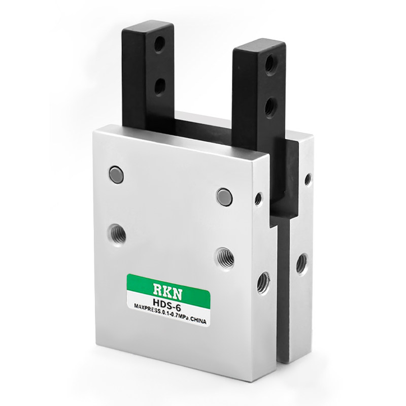 气立可y型机械夹气动手指气hrs hds6 hds10 hds16 20 25 32-st2