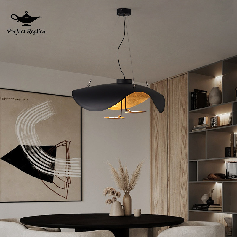 CatellaniLederam金箔餐厅吊灯