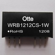 DCDC宽电压9-18V输入转12V DCDC隔离电源模块 WRB1212CS-1W