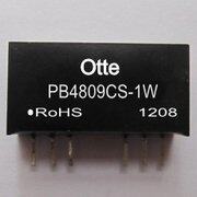 宽电压18-72V输入 输出9V DCDC隔离电源模块 PB4809CS-1W