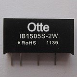 小体积DCDC隔离3kv电源模块稳压输出5V2W IB1505S-2W 促销