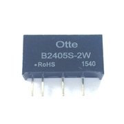小体积485隔离3kv电源模块 B2405S-2W dc-dc降压芯片厂家热销中