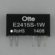 DCDC隔离电源模块24V转正负15V 厂家热销中 输出1W E2415S
