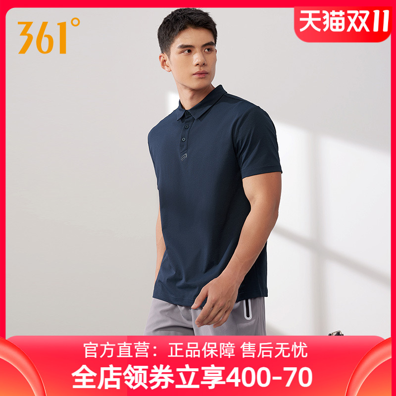 翻领短T恤