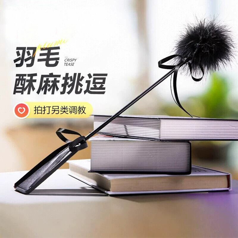 情趣鞭子打屁股羽毛拍皮鞭惩罚女朋友PP玩具套装成人情侣调情用品
