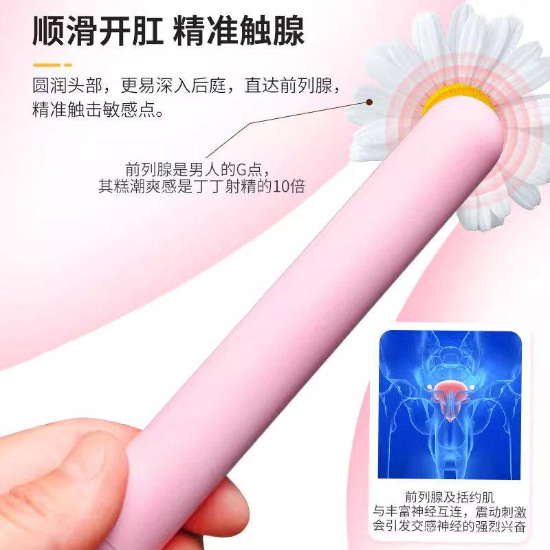 震动棒男同情趣用品男用肛门前列腺自慰按摩神器后庭开发成人玩具图片