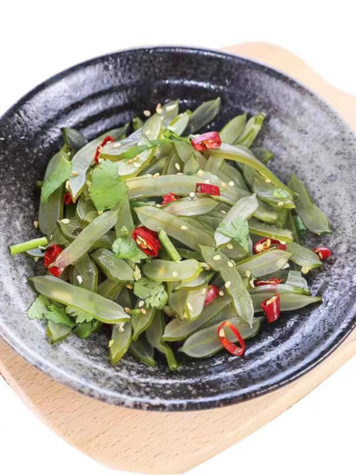 韩国裙带菜海白菜美人唇梗段切片裙带菜梗片500/1500/2000g