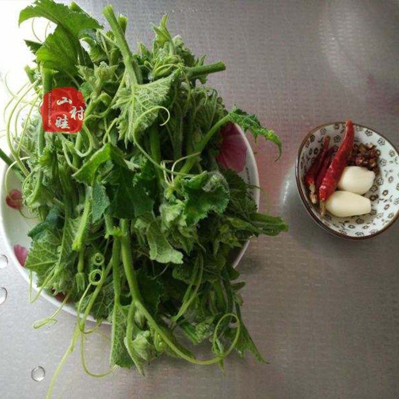 新鲜南瓜藤叶尖现货农家现摘低脂时令蔬菜南瓜梗南瓜尖南瓜叶包邮