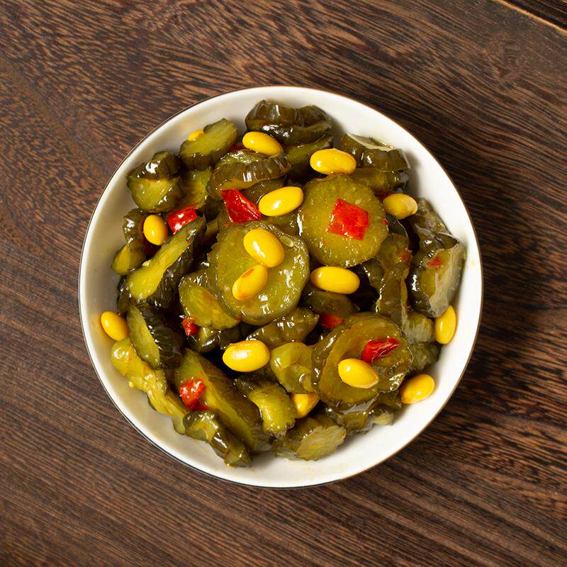荆香香甜脆瓜9斤酱菜黄瓜片青瓜下饭菜黄豆酱瓜腌香辣咸菜整箱
