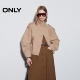 新款 花苞底摆插肩袖 短款 ONLY2026春季 单排扣风衣外套女 126136003