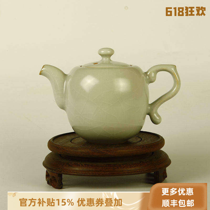 景德镇开片汝瓷功夫茶具