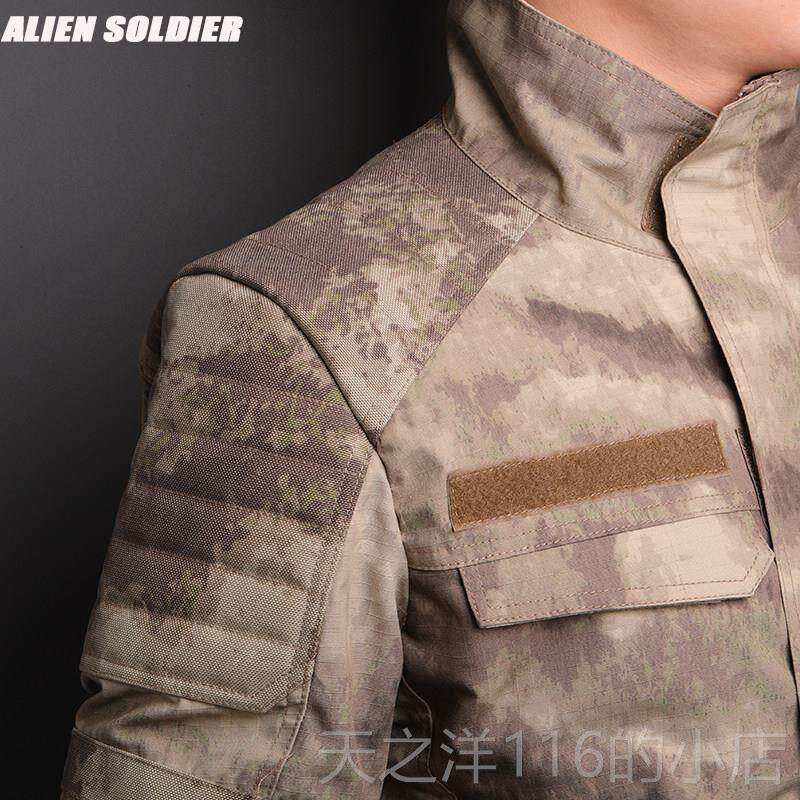 正品异种兵墟迷彩摩托车骑行战夹克户外工废装机防风衣外术套男春