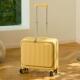 开盖小型18寸旅2025新拉杆箱女密码 正品 行李箱可登机箱行侧款 皮箱