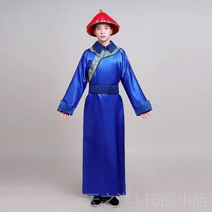 正品清朝古装太监服公公总服大内卫官侍服男太医演出拂服圣旨管尘