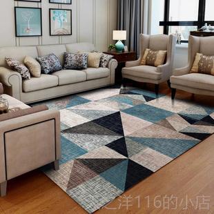 正品斯堪的纳维地毯现简单代的地毯客厅咖床啡桌毯子头柜卧室矩亚