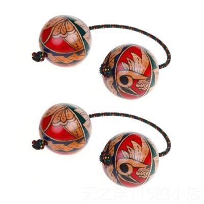 正品尼手绘印高彩虎同节奏沙球奏鼓节打击减压器