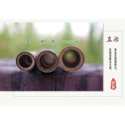 正品潮州用品仔/七乐律笛子/小竹笛/州音/潮乐潮专笛