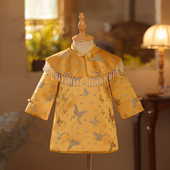 周岁礼服女宝宝春季 2025新款 婴儿生日抓周宴女童国风唐装 中式 春季