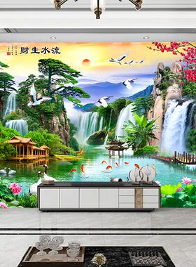 3d客厅沙发电视背景墙装饰画