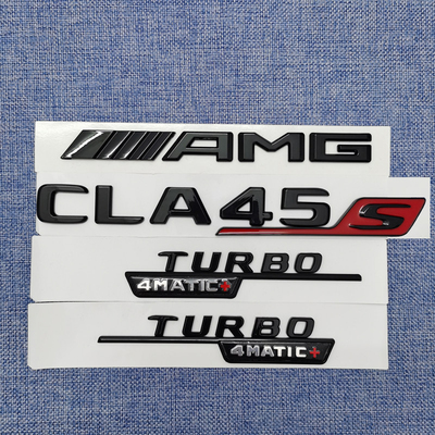 奔驰CLA改装黑色尾标CLA35 CLA200 CLA260 CLA45字标AMG车标