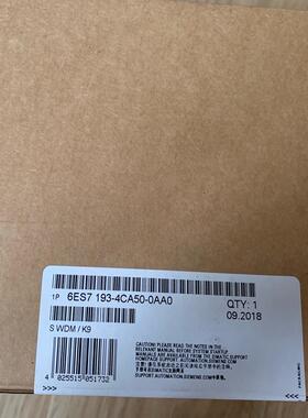 西门子 端子模块  6ES7193-4CA50-0AA0 全新原装正品