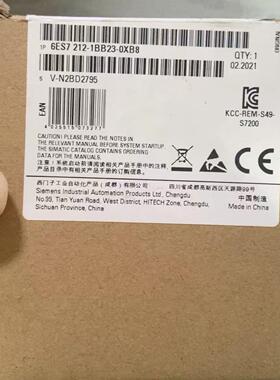 6ES7212-1BB23-0XB0 西门子CPU S7-200 全新原装正品
