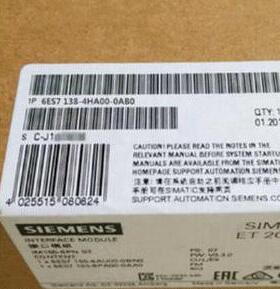 西门子 CPU模块 6ES7138-4HA00-0AB0 全新原装正品 PLC模块