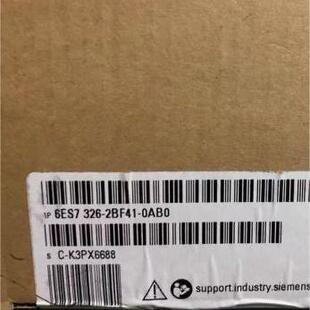 6ES7326 PLC模块 西门子 全新原装 正品 0AB0 2BF41