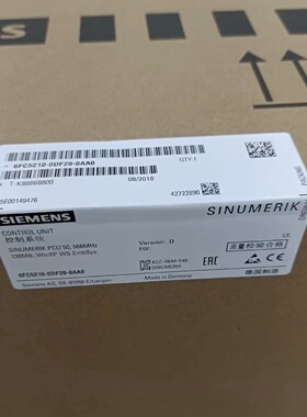 西门子 6FC5210-0DF20-0AA0 全新原装正品 （备件）