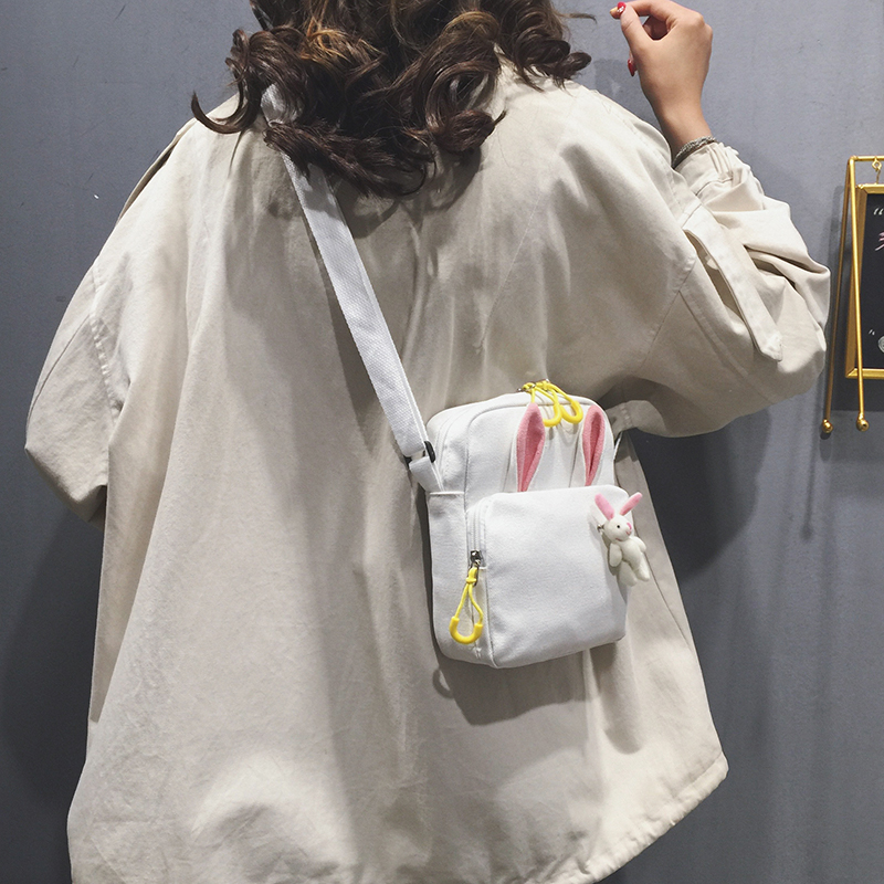 上新小包包2019新款夏天可爱帆布包29.90元包邮