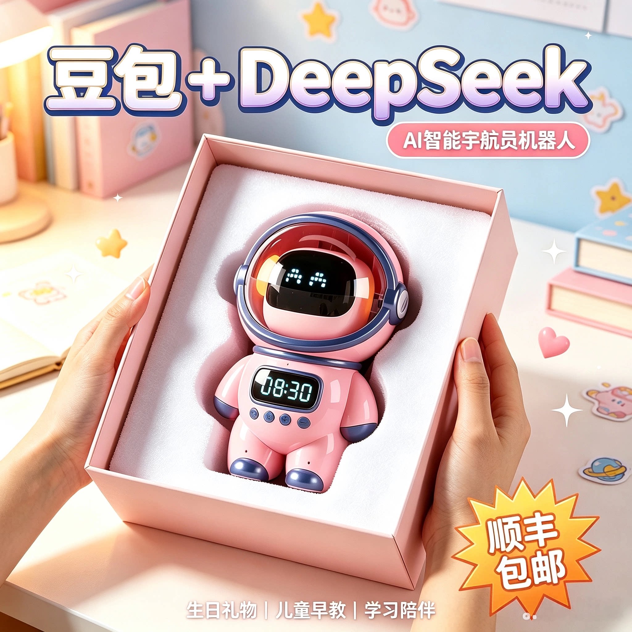 DEEPSEEK+豆包智能机器人