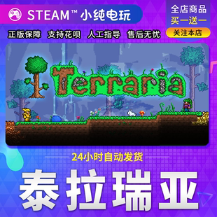 在线入库 steam正版 Terraria PC中文游戏 泰拉瑞亚 国区礼物