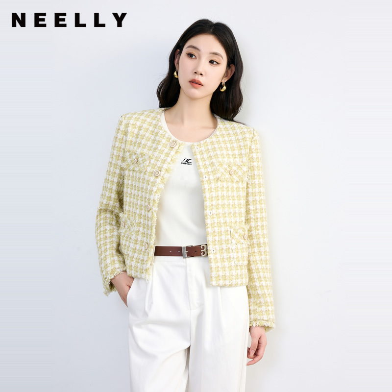 NEELLY纳俪新款小香风上衣