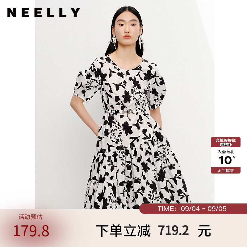 纳俪商场同款夏季法式NEELLY