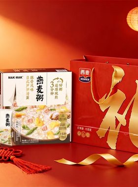 MAK&MAK豚骨风味燕麦粥1.2kg/箱