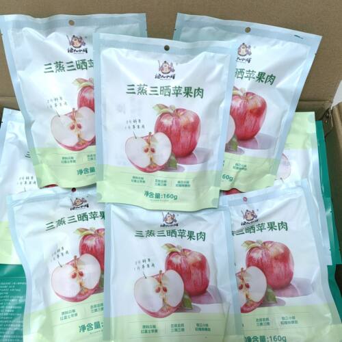 渔人小胖三蒸三晒苹果肉 苹果干160g/袋 新日期 现做现发