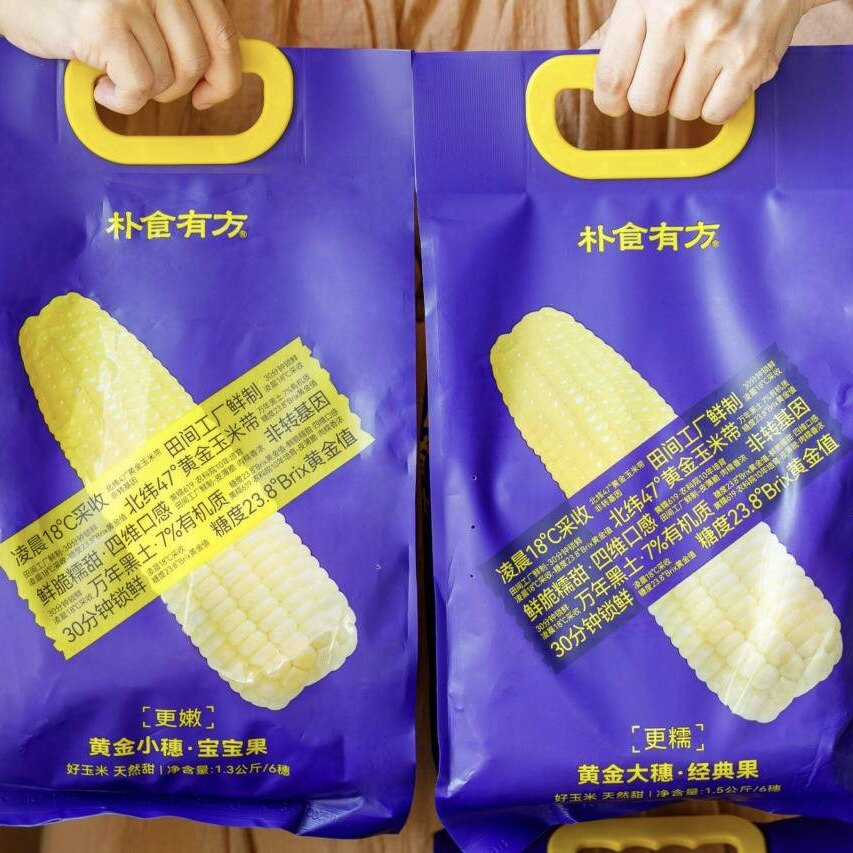 朴食有方黄金甜糯鲜食玉米