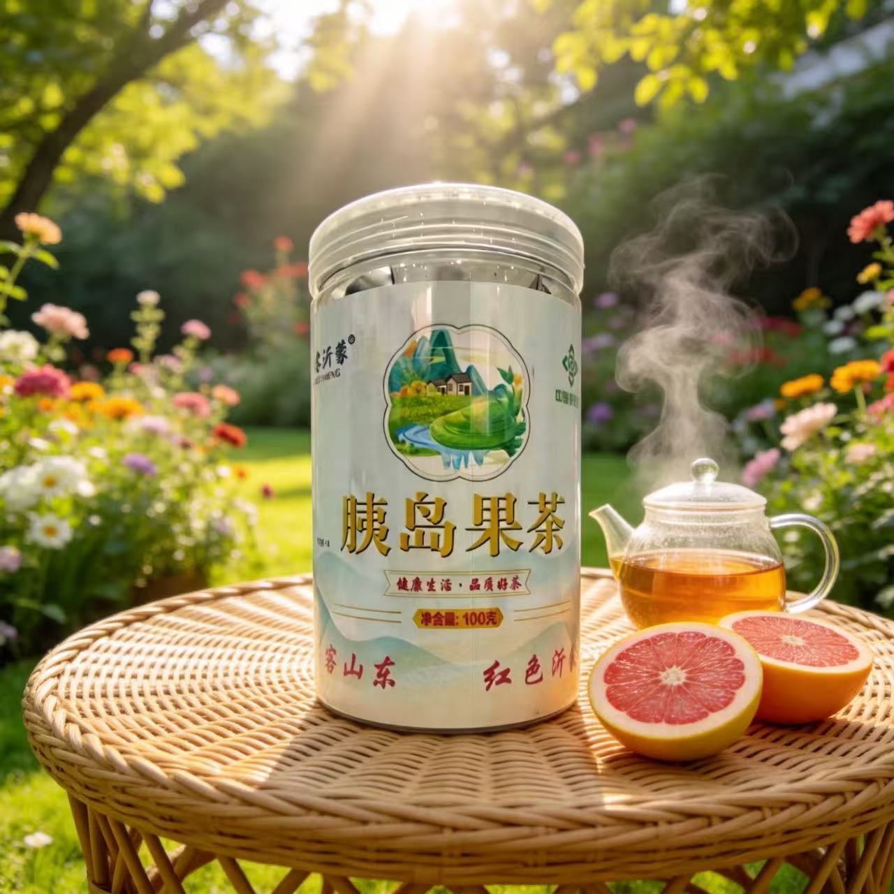 远方安选好客沂蒙 中国供销社胰岛果茶100g/瓶