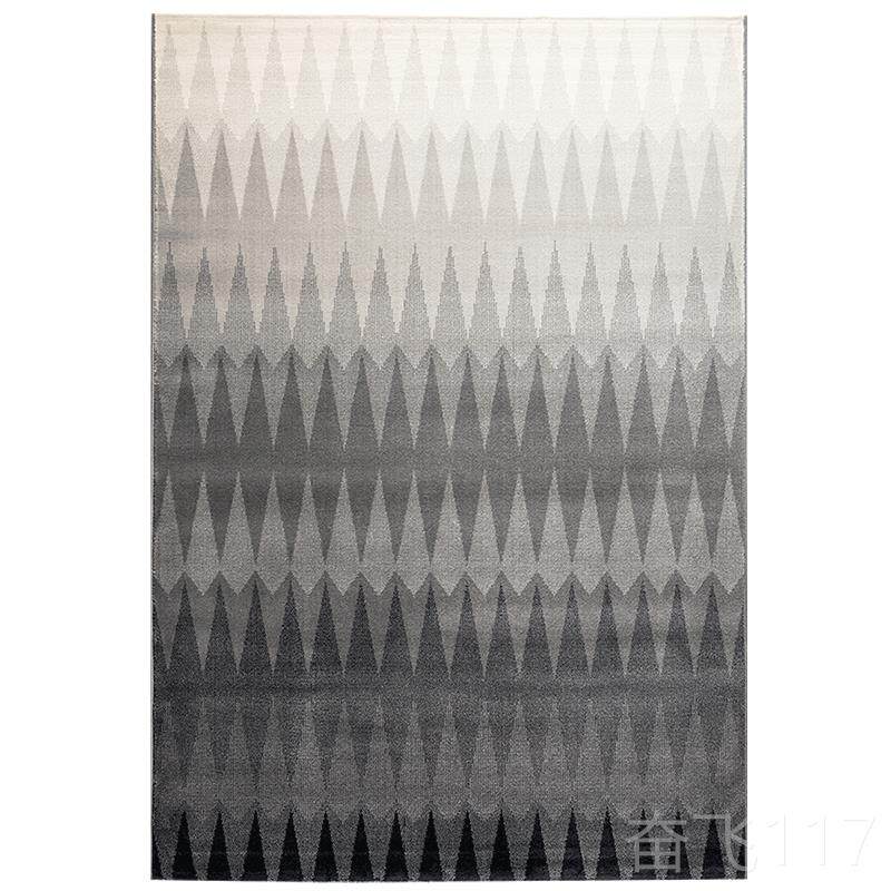 正品ammi 进口客厅D卧室地色毯灰美式轻奢北欧现代简约间高端房床