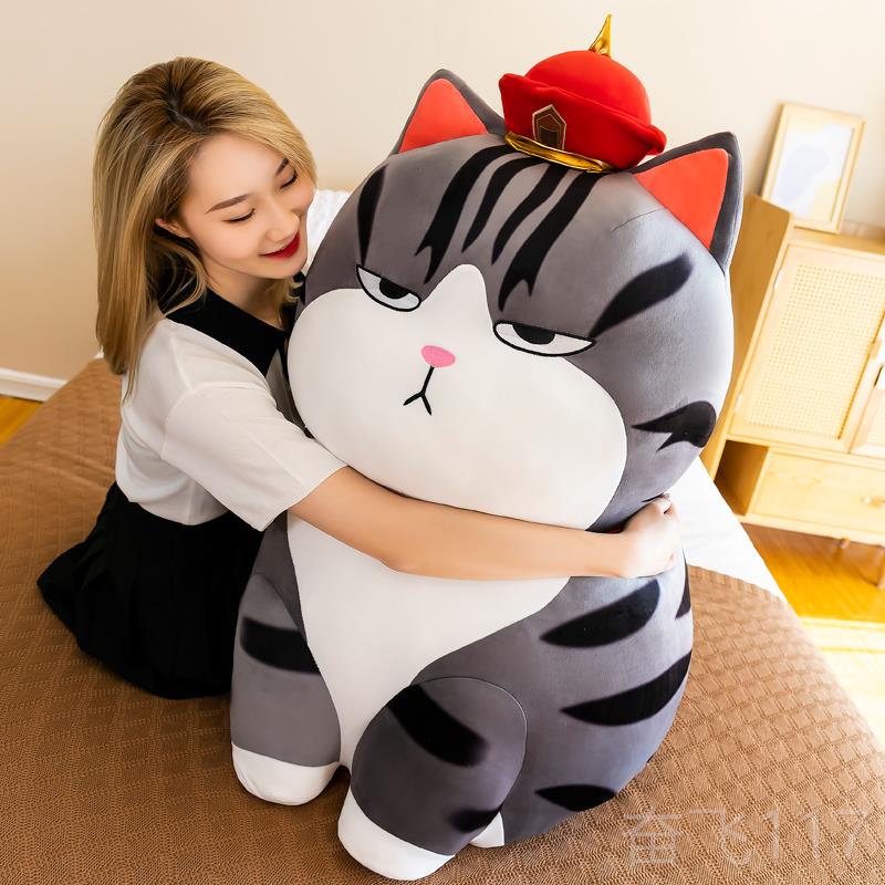 正品吾皇猫玩偶毛玩具公节仔猫猫绒咪抱枕吾皇万睡万岁藐视情人礼图片