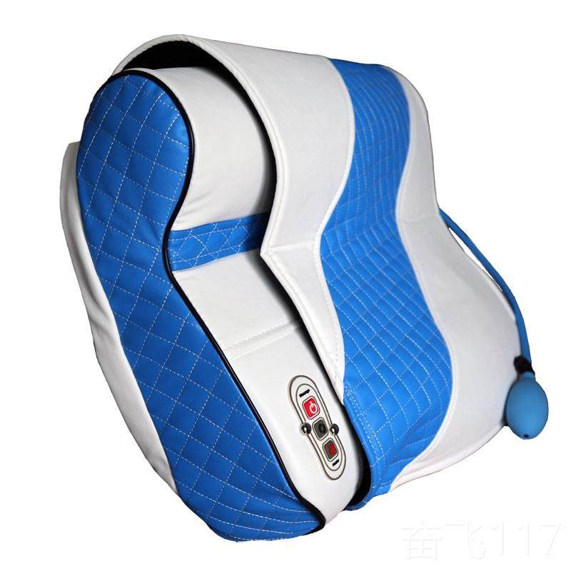 正品牵引按枕摩头电动多功加能热颈椎按摩肩家器用颈部按摩仪器材