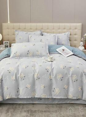 正品婚全棉加厚四件套大红色庆1.8m2.0床m床喜纯棉婚庆被套单式结