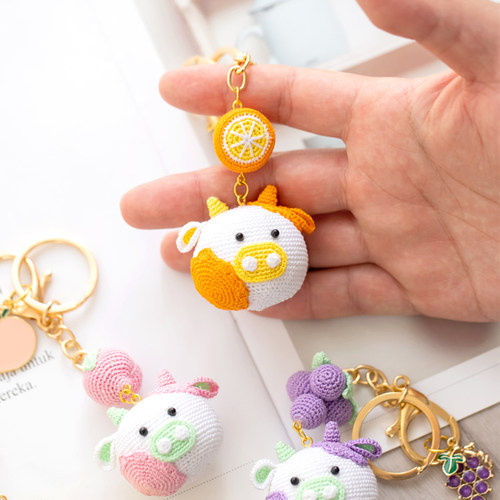 胖小森10号牛牛diy编织手工钩针