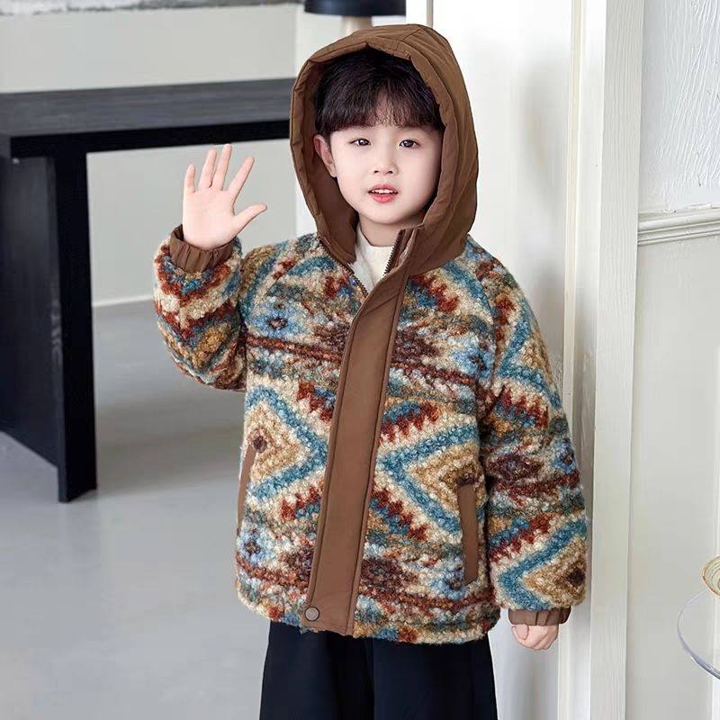 男童外套加绒加厚冬季2025炸街新款儿童棉服毛衣上衣宝宝冬装,童装/婴儿装/亲子装,普通外套,淘宝优惠券,粉丝福利购,淘宝优惠卷