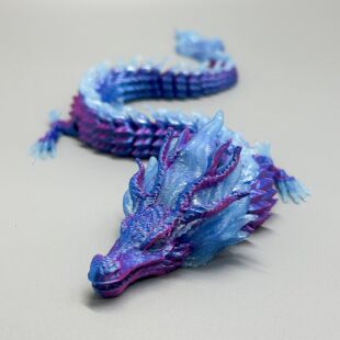 3D打印儿童玩具礼物西海龙王敖闰哪吒周边立体龙仿真龙摆摊热款