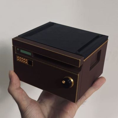 三角洲行动小免保险箱可开合储物箱摆件游戏模型