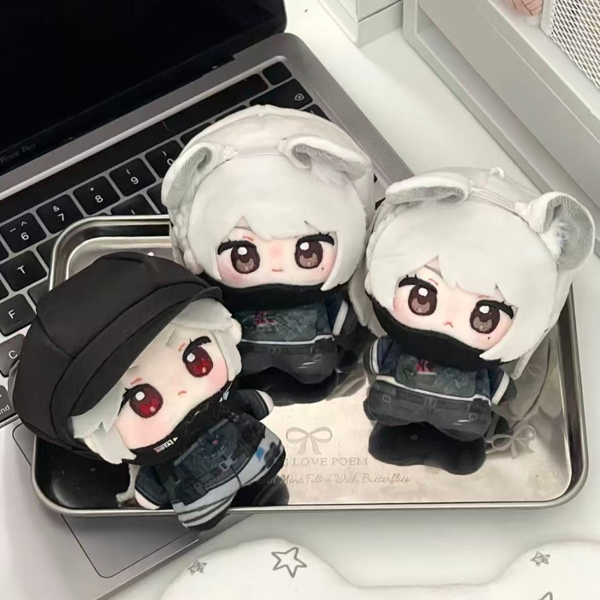 三角洲行动麦晓雯玩偶麦小鼠努努挂件骇爪公仔钥匙扣游戏周边玩偶