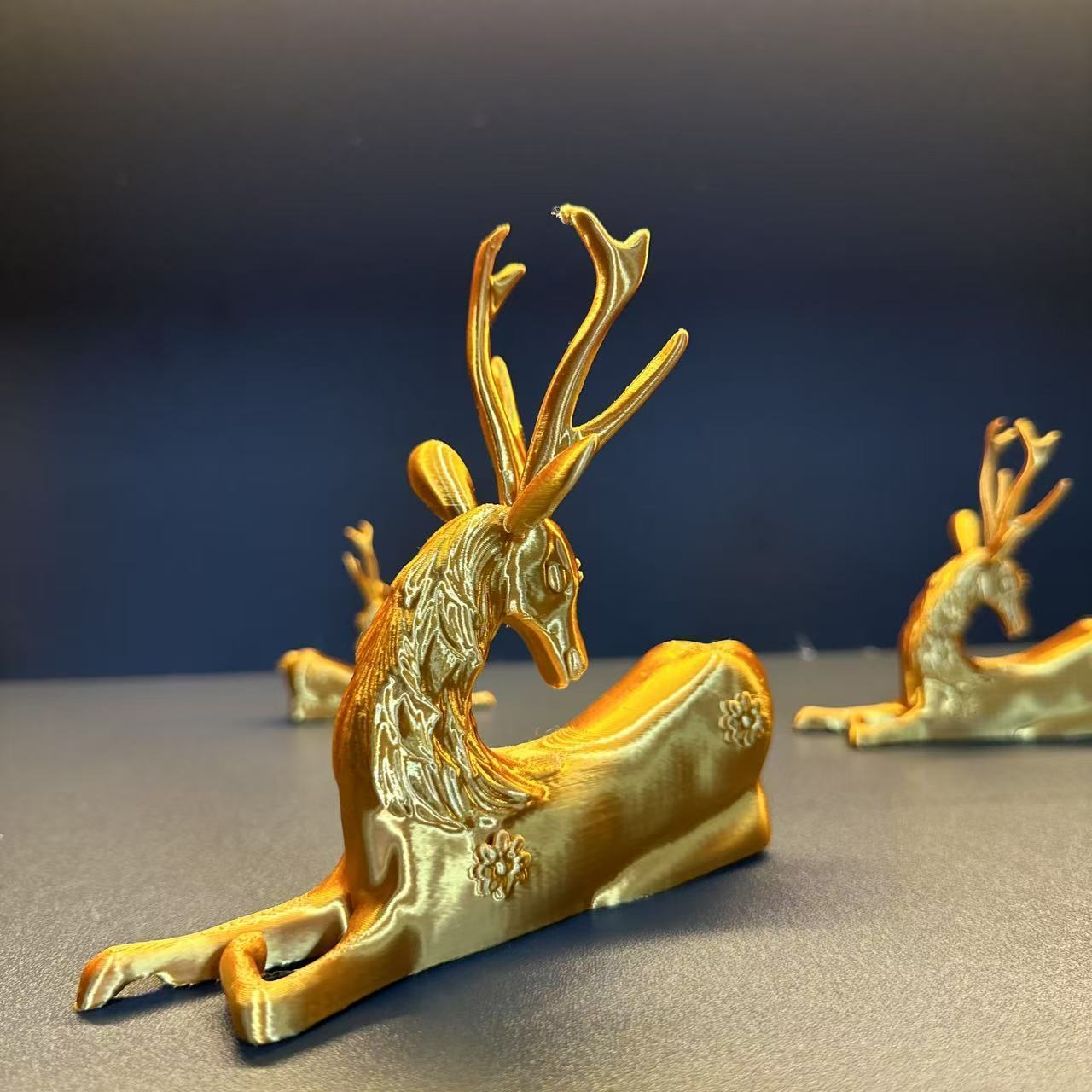 原创三角洲行动大金弯腿瞪羚游戏周边3D打印蛋糕桌面摆件